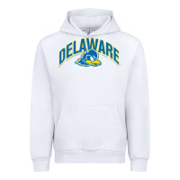 White delaware sportss Urban Hoodie - linhVisuals