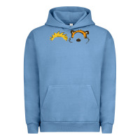 Pigment Pebble Blue hobbes Urban Hoodie - linhVisuals