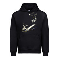 Black hobbes Urban Hoodie - linhVisuals