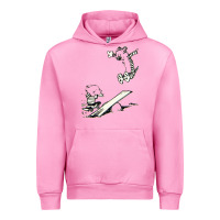 Fuchsia Pink hobbes Urban Hoodie - linhVisuals