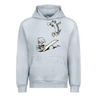 Heather Grey hobbes Urban Hoodie - linhVisuals