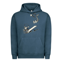 Pigment Midnight Navy hobbes Urban Hoodie - linhVisuals