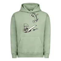 Pigment Oil Green hobbes Urban Hoodie - linhVisuals