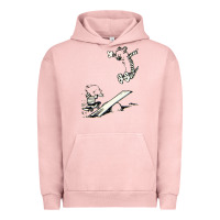 Pigment Salmon hobbes Urban Hoodie - linhVisuals