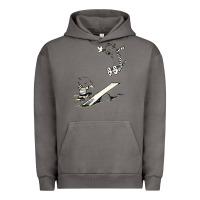 Pigment Tornado hobbes Urban Hoodie - linhVisuals