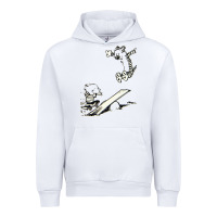 White hobbes Urban Hoodie - linhVisuals