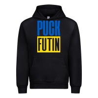 Black puck futin meme Urban Hoodie - linhVisuals