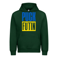 Forest Green puck futin meme Urban Hoodie - linhVisuals