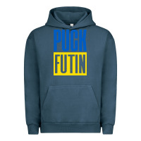 Pigment Midnight Navy puck futin meme Urban Hoodie - linhVisuals