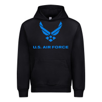 Black us force usaf distressed Urban Hoodie - linhVisuals