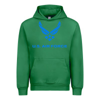 Emerald us force usaf distressed Urban Hoodie - linhVisuals