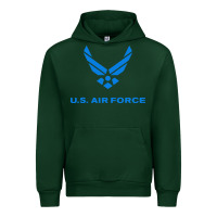 Forest Green us force usaf distressed Urban Hoodie - linhVisuals