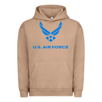Pigment Burro us force usaf distressed Urban Hoodie - linhVisuals