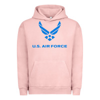 Pigment Salmon us force usaf distressed Urban Hoodie - linhVisuals