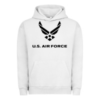 Pigment Lunar Rock us air force usaf distressed Urban Hoodie - linhVisuals