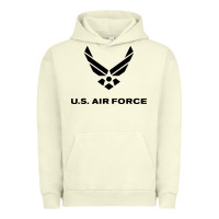 Pigment Pistachio us air force usaf distressed Urban Hoodie - linhVisuals