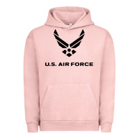 Pigment Salmon us air force usaf distressed Urban Hoodie - linhVisuals