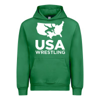 Emerald usa fight Urban Hoodie - linhVisuals