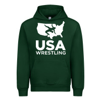 Forest Green usa fight Urban Hoodie - linhVisuals