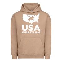 Pigment Burro usa fight Urban Hoodie - linhVisuals