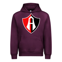 Mauve Wine Atlas Football Urban Hoodie - linhVisuals