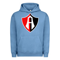 Pigment Pebble Blue Atlas Football Urban Hoodie - linhVisuals