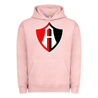 Pigment Salmon Atlas Football Urban Hoodie - linhVisuals