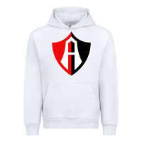 White Atlas Football Urban Hoodie - linhVisuals