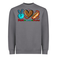 Storm peace love hotdogs Heavyweight Sweatshirt - AdoDesignShop