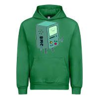 Emerald Bmo Adventure Time Urban Hoodie - linhVisuals