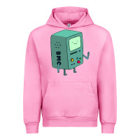 Fuchsia Pink Bmo Adventure Time Urban Hoodie - linhVisuals