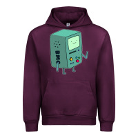 Mauve Wine Bmo Adventure Time Urban Hoodie - linhVisuals