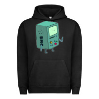 Pigment Black Bmo Adventure Time Urban Hoodie - linhVisuals