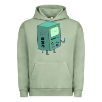 Pigment Oil Green Bmo Adventure Time Urban Hoodie - linhVisuals