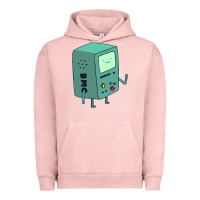 Pigment Salmon Bmo Adventure Time Urban Hoodie - linhVisuals
