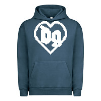 Pigment Midnight Navy Drain Gang Urban Hoodie - linhVisuals