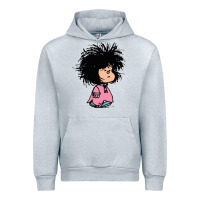 Heather Grey MAFALDA Urban Hoodie - linhVisuals