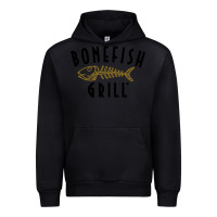 Black bonefish grill Urban Hoodie - linhVisuals