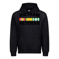 Black vietnam veteran flag Urban Hoodie - linhVisuals