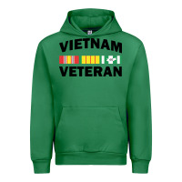Emerald vietnam veteran flag Urban Hoodie - linhVisuals