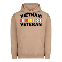 Vietnam Veteran Flag Urban Hoodie | Teevron