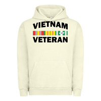 Pigment Pistachio vietnam veteran flag Urban Hoodie - linhVisuals