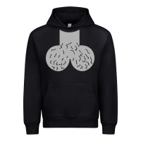 Black dick head ball sack Urban Hoodie - linhVisuals