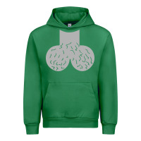 Emerald dick head ball sack Urban Hoodie - linhVisuals