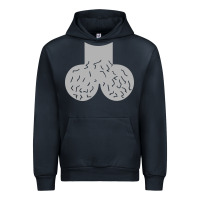Navy dick head ball sack Urban Hoodie - linhVisuals