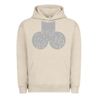 Pigment French Oak dick head ball sack Urban Hoodie - linhVisuals
