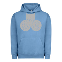 Pigment Pebble Blue dick head ball sack Urban Hoodie - linhVisuals