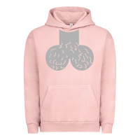 Pigment Salmon dick head ball sack Urban Hoodie - linhVisuals