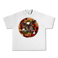 Lunar Rock Christmas Baby Cow Urban Heavy Tee - RanaPortraitStore