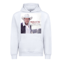 White tracy lawrence   frozen in time   a Urban Hoodie - linhVisuals